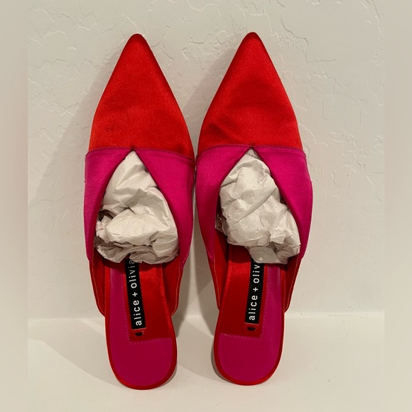 Alice + Olivia | Mareist Cherry & Fuchsia | 8.5 - Picture 3 of 6